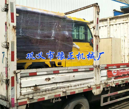 北京客户移动式蒸汽洗车机发货现场